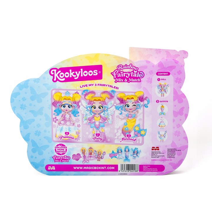 KOOKYLOOS S - Fairytale Mix Match - Rainbow