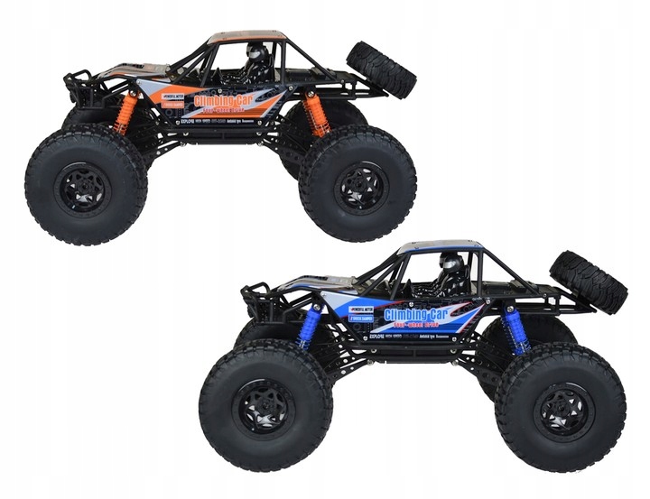 AUTO ZDALNIE STEROWANE SAMOCHÓD RC 48 CM WIELKI CRAWLER 4x4 POMARAŃCZ