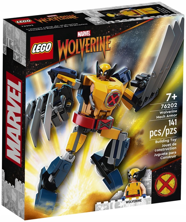 LEGO MARVEL 76202 Mechaniczna zbroja Wolverine’a