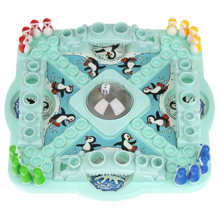 GRA PLANSZOWA CHIŃCZYK PINGWINY 4 5 6 7 lat latka