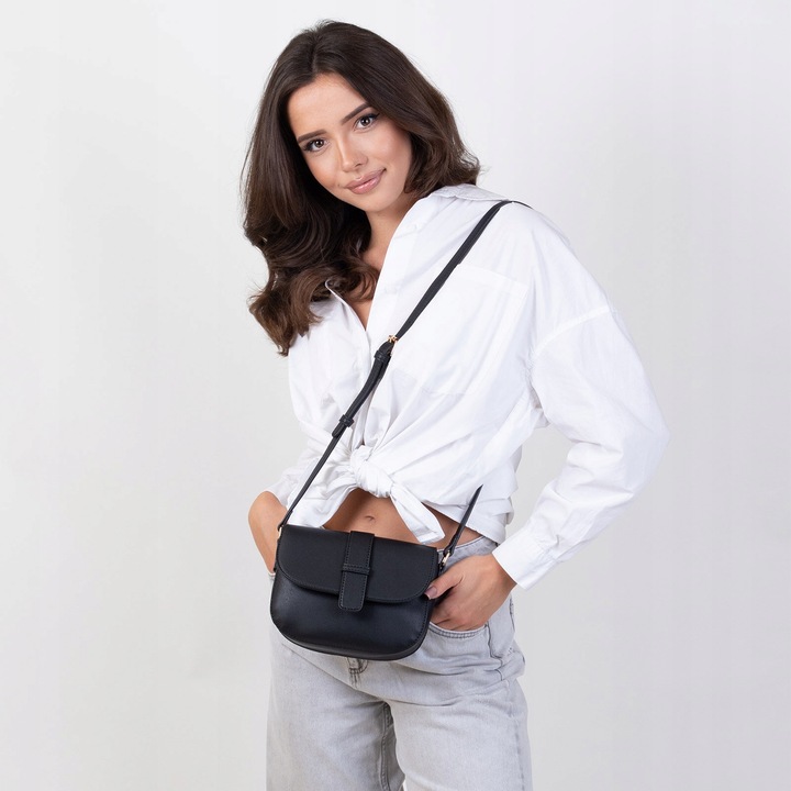 Alessio TOREBKA Damska KLASYCZNA TORBA na ramię VINTAGE