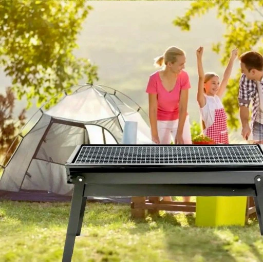 Grill węglowy BBQ 60 x 22 cm