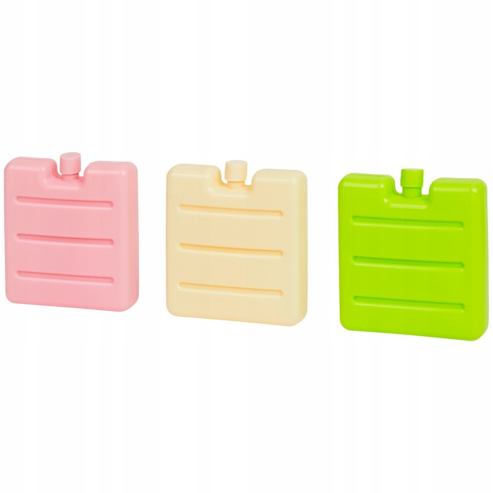 Małe wkłady chłodzące do lodówki torby turystycznej zestaw 21 sztuk x 100ml