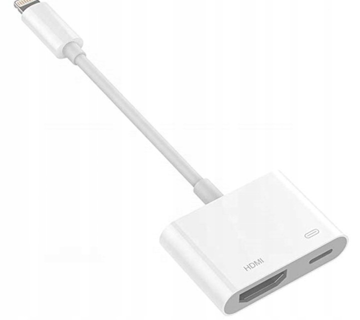 PRZEJŚCIÓWKA ADAPTER Lightning HDMI do iPhone iPad