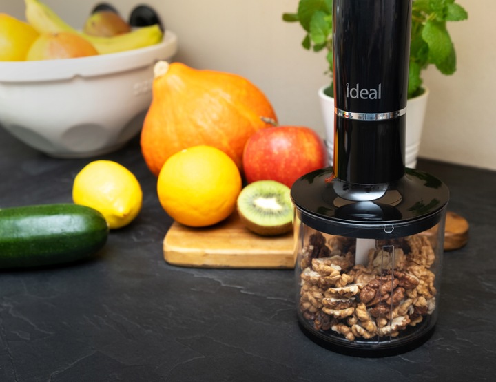 Blender ręczny Wielofunkcyjny 800W melakser Mikser Ideal IK1002 ZESTAW 4w1