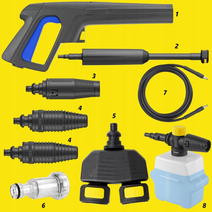 Myjka ciśnieniowa DWIE POMPY 810L/H MICHELIN 2500W