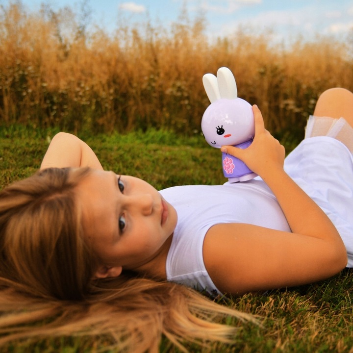 ALILO HONEY BUNNY KRÓLICZEK INTERAKTYWNY MP3 PIOSENKI BAJKI LAMPKA