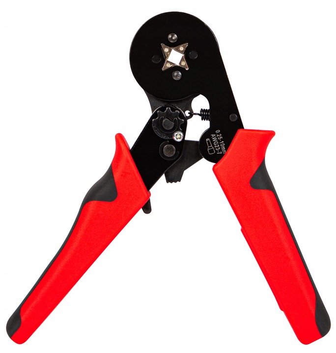 ZACISKARKA PRASKA TULEJK PRZEWODÓW 0,25 - 10,0 mm2 + 1200 KONEKTORÓW ZESTAW