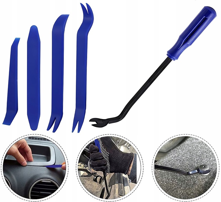 SPINKI KLIPSY KOŁKI DO AUTA TAPICERKI SAMOCHODOWE 900 SZTUK 5x NARZĘDZIA