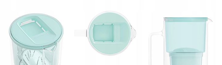 Dzbanek filtrujący szklany Wessper aquamax 3l + 10x Filtr Wessper aquamax