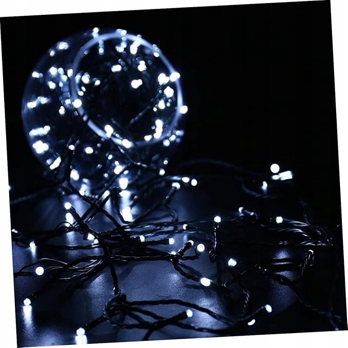 LAMPKI CHOINKOWE 500 LED ZEW/WEW BIAŁE