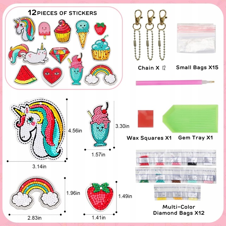 Haft Diamentowy naklejki Wyklejanka Mozaika 5D