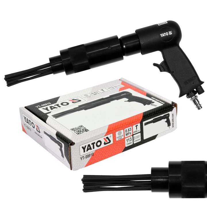 MŁOTEK PNEUMATYCZNY IGŁOWY DO RDZY YATO YT-09910