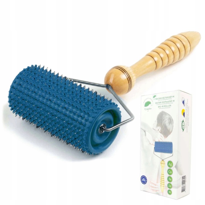 APLIKATOR WIELOIGŁOWY WAŁEK LYAPKO DUŻY 5,0 MASAŻ