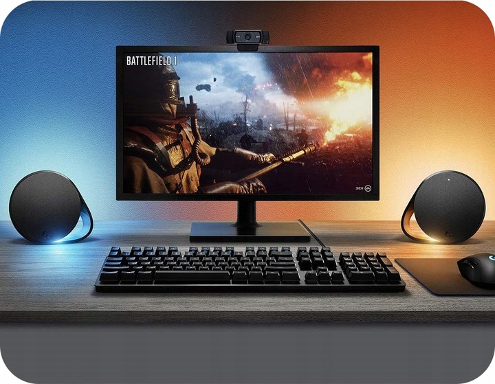 Głośniki Logitech G560 240W RMS Bluetooth Black