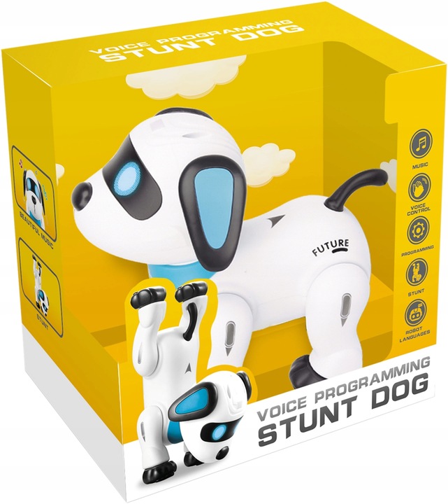 PIESEK ROBOT ZDALNIE STEROWANY PROGRAMOWANY KOMENDY USB