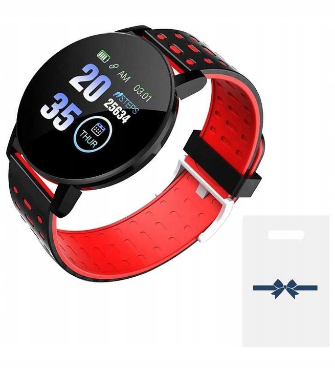 SMARTWATCH KROKOMIERZ ZEGAREK KROKI PULS TĘTNO SMS