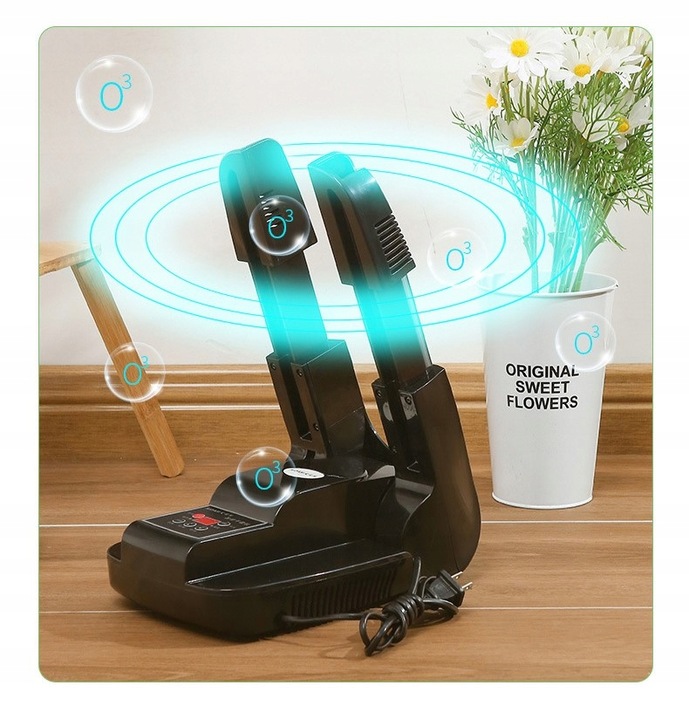 OZONOWA SUSZARKA do BUTÓW OZONEM RĘKAWIC CZAPEK OSUSZACZ NAWIEWEM OZONATOR