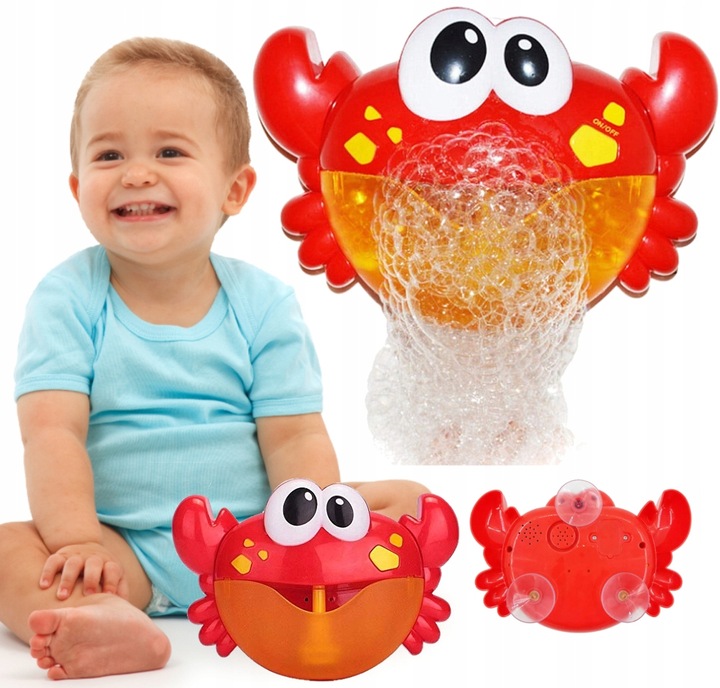 MASZYNKA DO ROBIENIA BĄBELEK PIANY W WANNIE KRAB