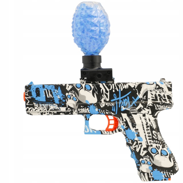 PISTOLET NA KULKI ŻELOWE WODNE AUTOMAT ELEKTRYCZNY BEZPIECZNY OKULARY