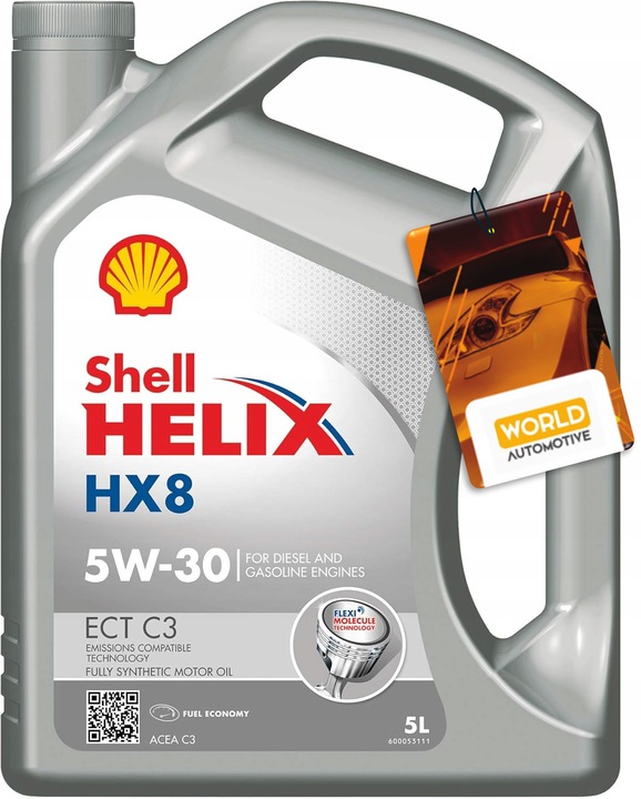Shell Helix HX8 ECT C3 5W-30 5L / 550046394 Produkcji 09/2024
