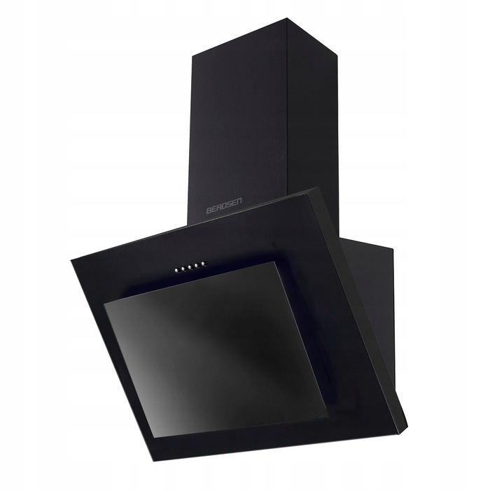 OKAP KUCHENNY KOMINOWY SZKŁO LED BERDSEN 60cm