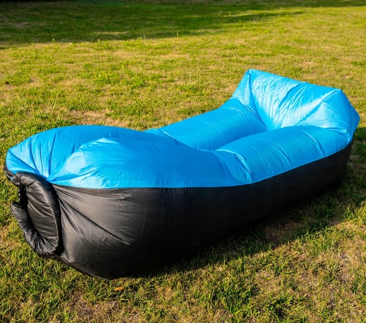 LAZY BAG Air Sofa DMUCHANA Leżak Materac Fotel Materiał Ripstop ZAGŁÓWEK