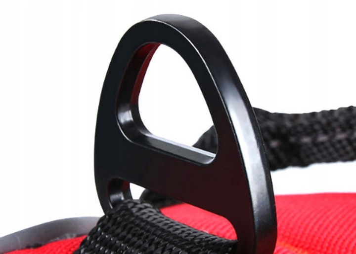 SZELKI BEZUCISKOWE typu GUARD dla psa ELITE M red