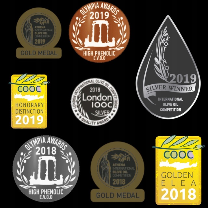 Oliwa z Oliwek Extra Virgin 1L Grecka Physis of Crete 0.2% Data aż do 07/27