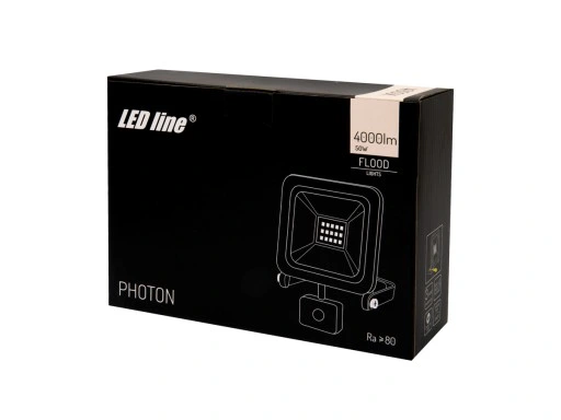 Naświetlacz LED PHOTON 50W 6000K czujnik ruchu PIR