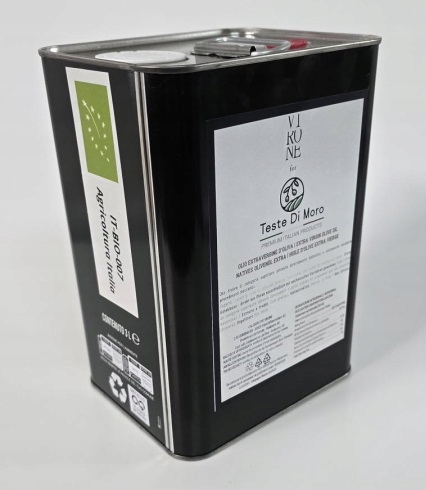 Włoska BIO Oliwa z Oliwek Extra Virgin 100% 3L ŚWIEŻY ZBIÓR