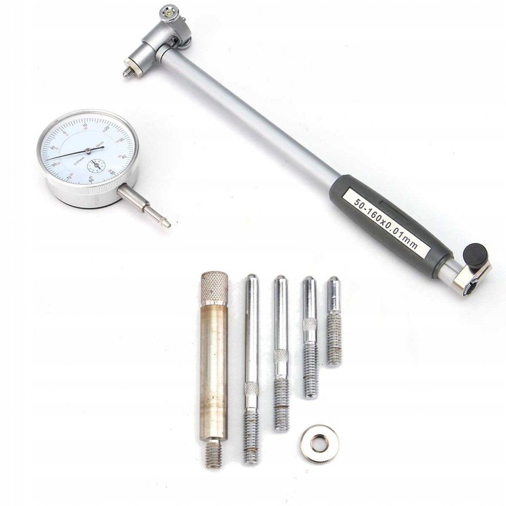 ŚREDNICÓWKA ZEGAROWA 50-160 x 0.01 mm DO CYLINDRÓW