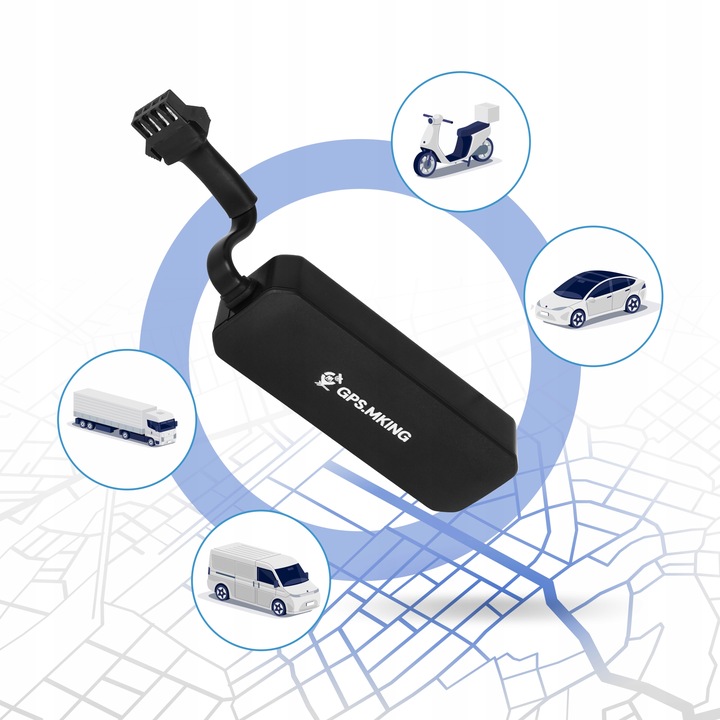 LOKALIZATOR GPS BEZ ABONAMENTU APLIKACJA ŚLEDZENIE POJAZDU ODCIĘCIE ZAPŁONU