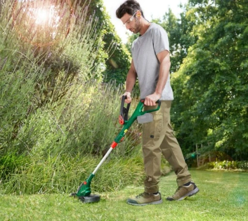 Podkaszarka kosa akumulatorowa Parkside PRTA 20-Li D3 + 2 szpule