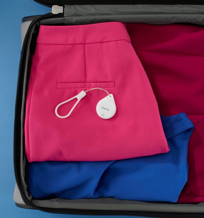 Lokalizator GPS Hama Air-Tag Apple find me Bluetooth biały