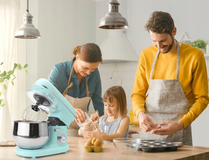 ROBOT KUCHENNY PLANETARNY BLENDER MIKSER UGNIATARKA DO CIASTA 1100W 5L