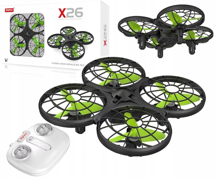 DRON SYMA X26 RC ZAWIS , ŁATWY - UNIKA PRZESZKODY