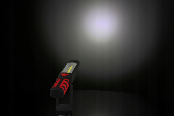 LATARKA WARSZTATOWA MOCNA 3W1 LED COB AKUMULATOR LAMPKA