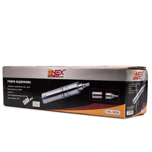 POMPA GŁĘBINOWA ŚRUBOWA DO WODY STUDNI 1500W 60M