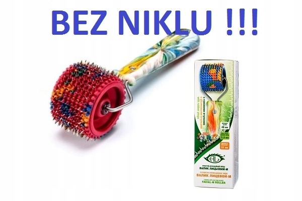 LYAPKO - Wałek do twarzy 3,5 - Wałek do masażu ORYGINALNY - BEZ NIKLU !!!