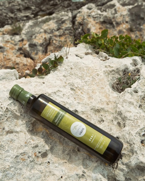 Oliwa z oliwek extra virgin Fratelli Vieste Tradicione 1l Włoska ŁAGODNA