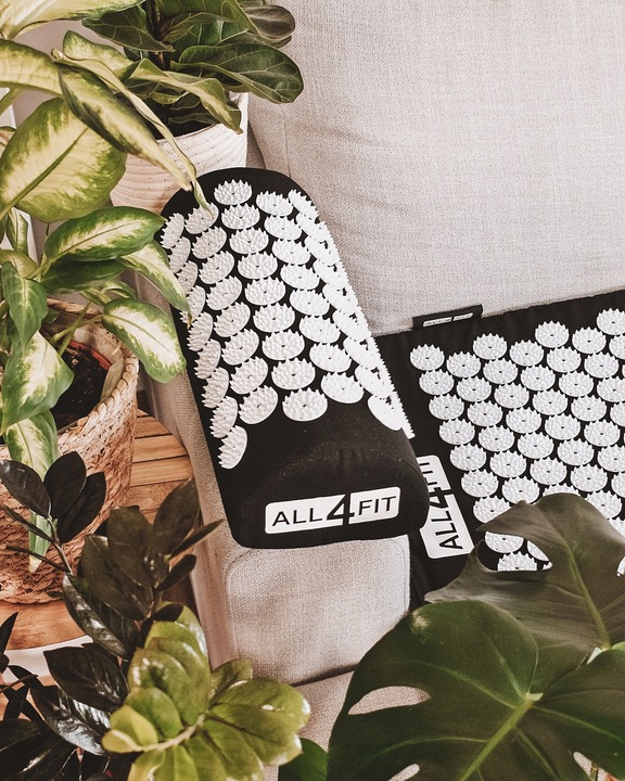 ZESTAW DO AKUPRESURY KOLCE PODUSZKA MATA XXL POKROWIEC ALL4FIT KRĘGOSŁUP