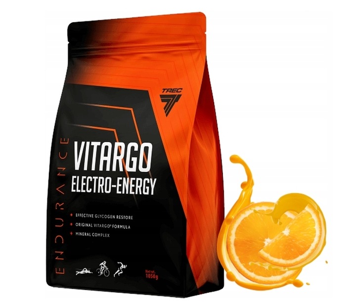 TREC VITARGO ENERGY WĘGLOWODANY ELEKTROLITY 1050G