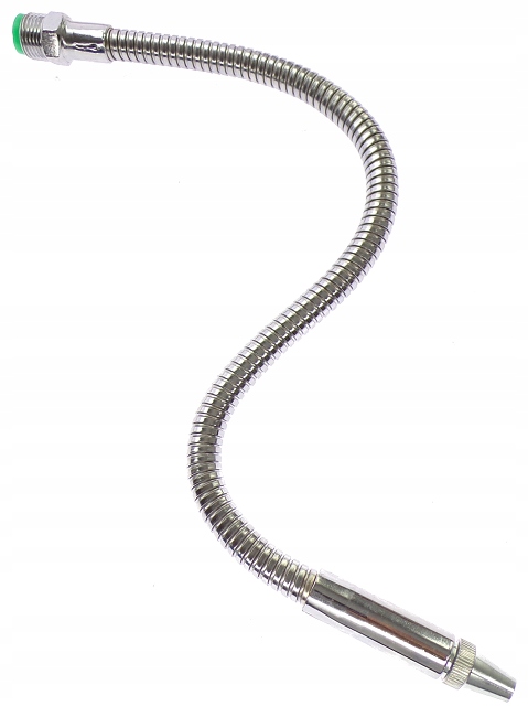 WĘŻYK PRZEWÓD DO CHŁODZIWA METALOWY WYLEWKA Z ZAWORKIEM 50cm GWINT 1/2