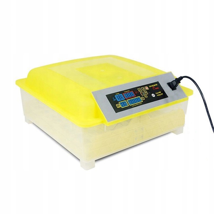 INKUBATOR DO JAJEK AUTOMATYCZNY KLUJNIK WYLĘGARKA WYLĘGARNIA DO 56 JAJ