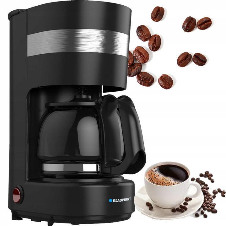 Ekspres przelewowy do kawy BLAUPUNKT CMD201 650ml + Filtr nylonowy