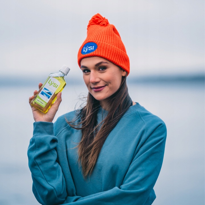 Tran Lýsi cytrynowo-miętowy islandzki OMEGA 3 DHA EPA witaminy A D E 240 ml
