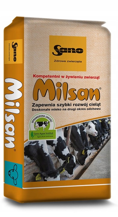 SANO Milsan 25kg MLEKO DLA CIELĄT od 3 tyg