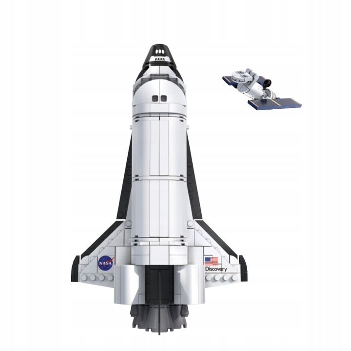 KLOCKI CADA NASA ODKRYWACZ KOSMICZNY SPACE SHUTTLE DISCOVERY 475EL.