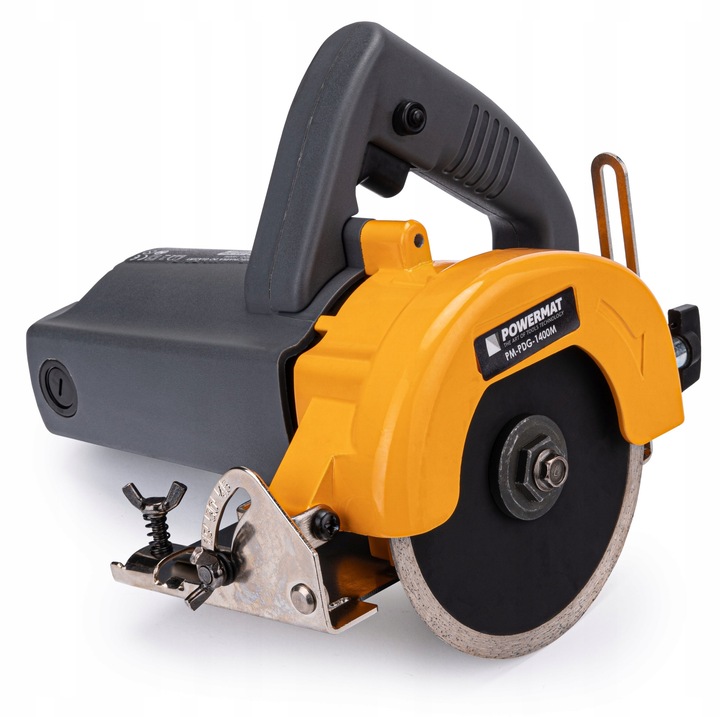 PRZECINARKA TARCZOWA DO PŁYTEK GRESU GLAZURY 1400W 125mm 2X TARCZA POWERMAT